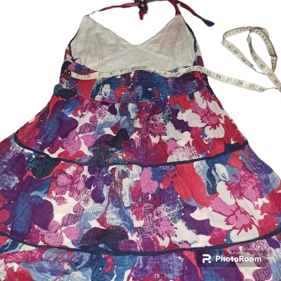 EUC Free Flow Aeropostale blo halter sundress . Sz Medium - Picture 12 of 17